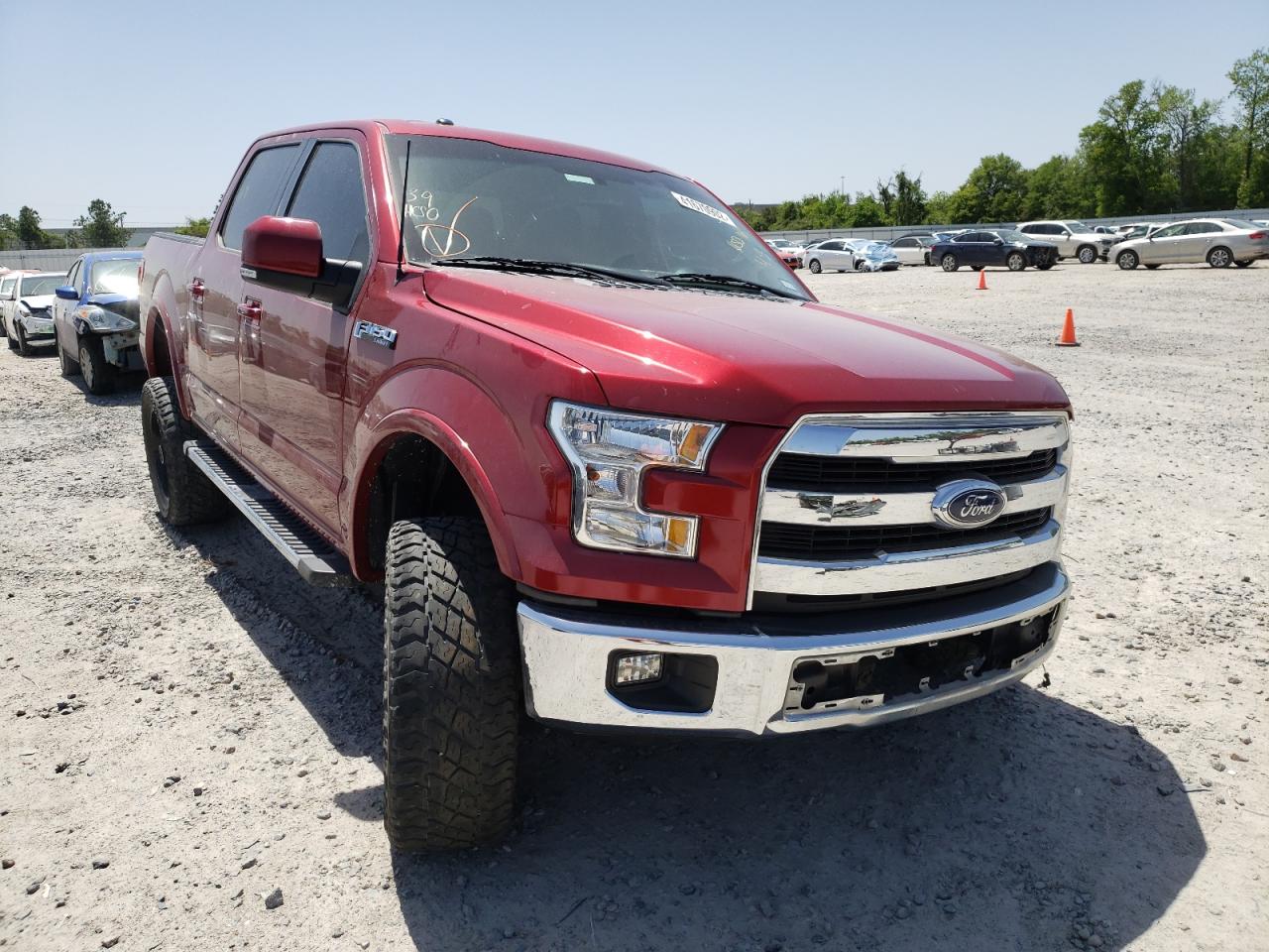 FORD F150 SUPER 2015 with VIN 1FTEW1EF2FKE03675 - Photo from auction