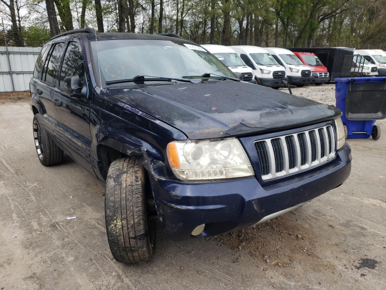 JEEP GRAND CHER 2004 with VIN 1J4GX48S24C397331 - Photo from auction