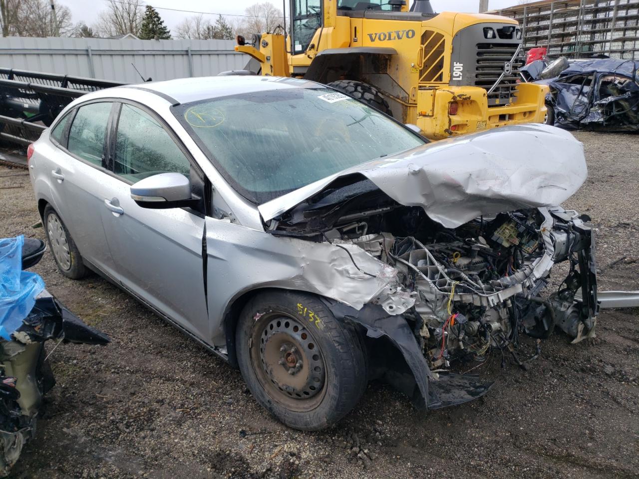 FORD FOCUS SE 2014 with VIN 1FADP3F25EL351649 - Photo from auction