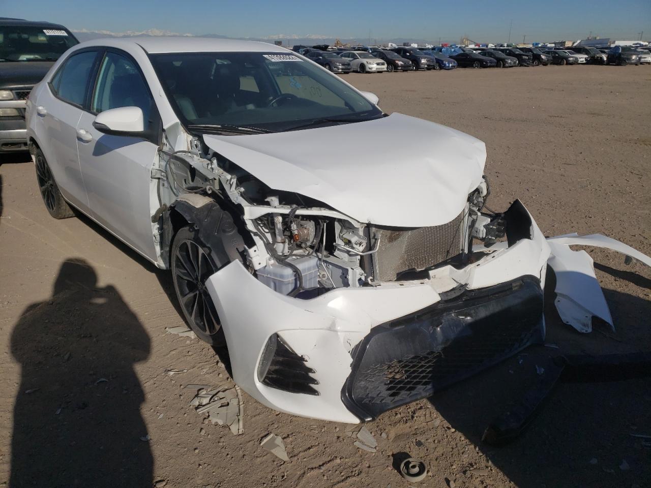 TOYOTA COROLLA L 2017 with VIN 2T1BURHE4HC878386 - Photo from auction