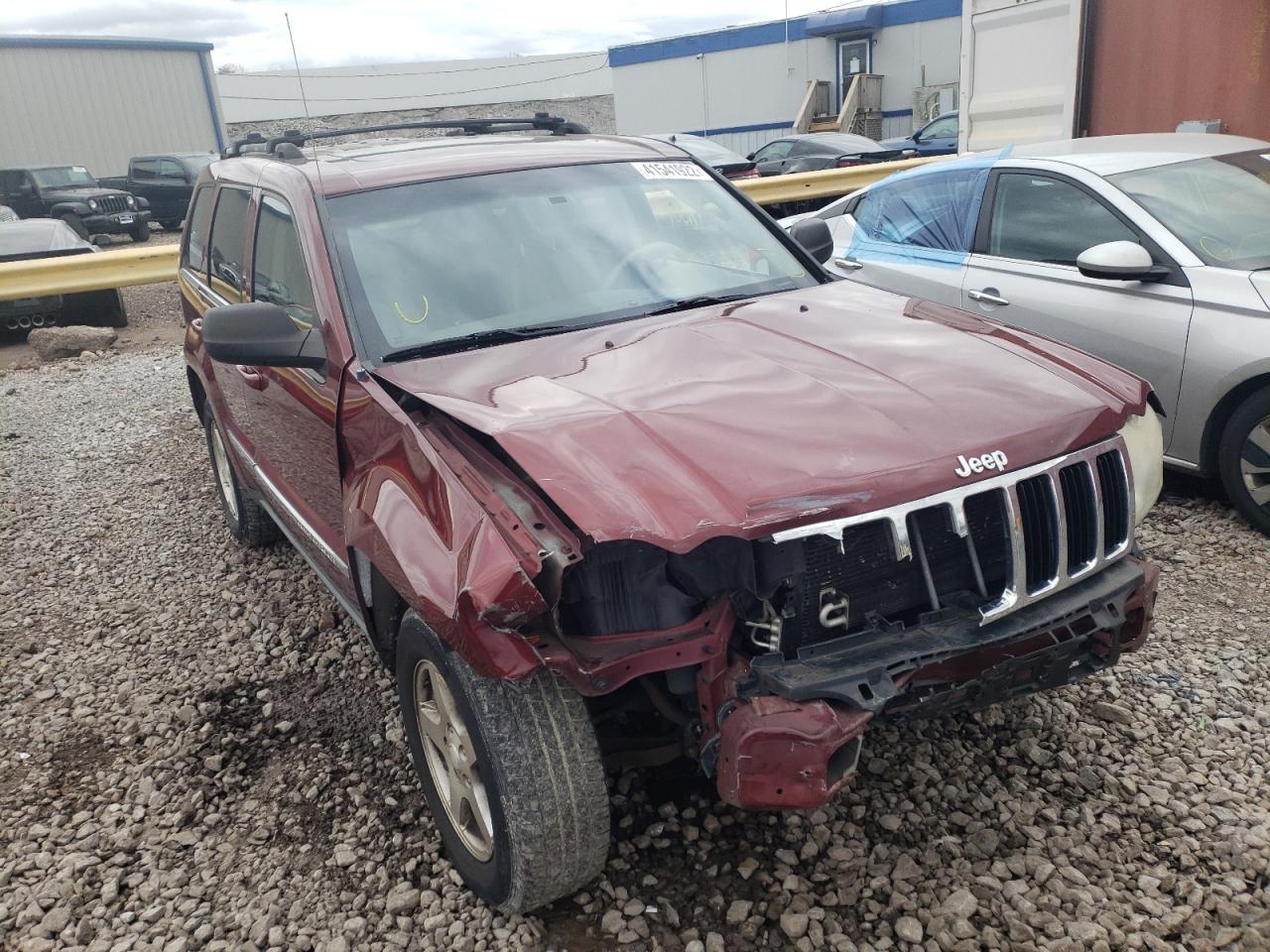 JEEP GRAND CHER 2007 with VIN 1J8HR58P07C543650 - Photo from auction