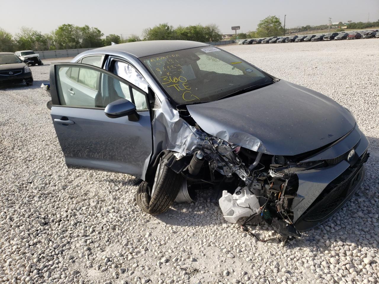 Photo 9 from auction – 2022 TOYOTA COROLLA LE with VIN JTDEAMDE4N3003618