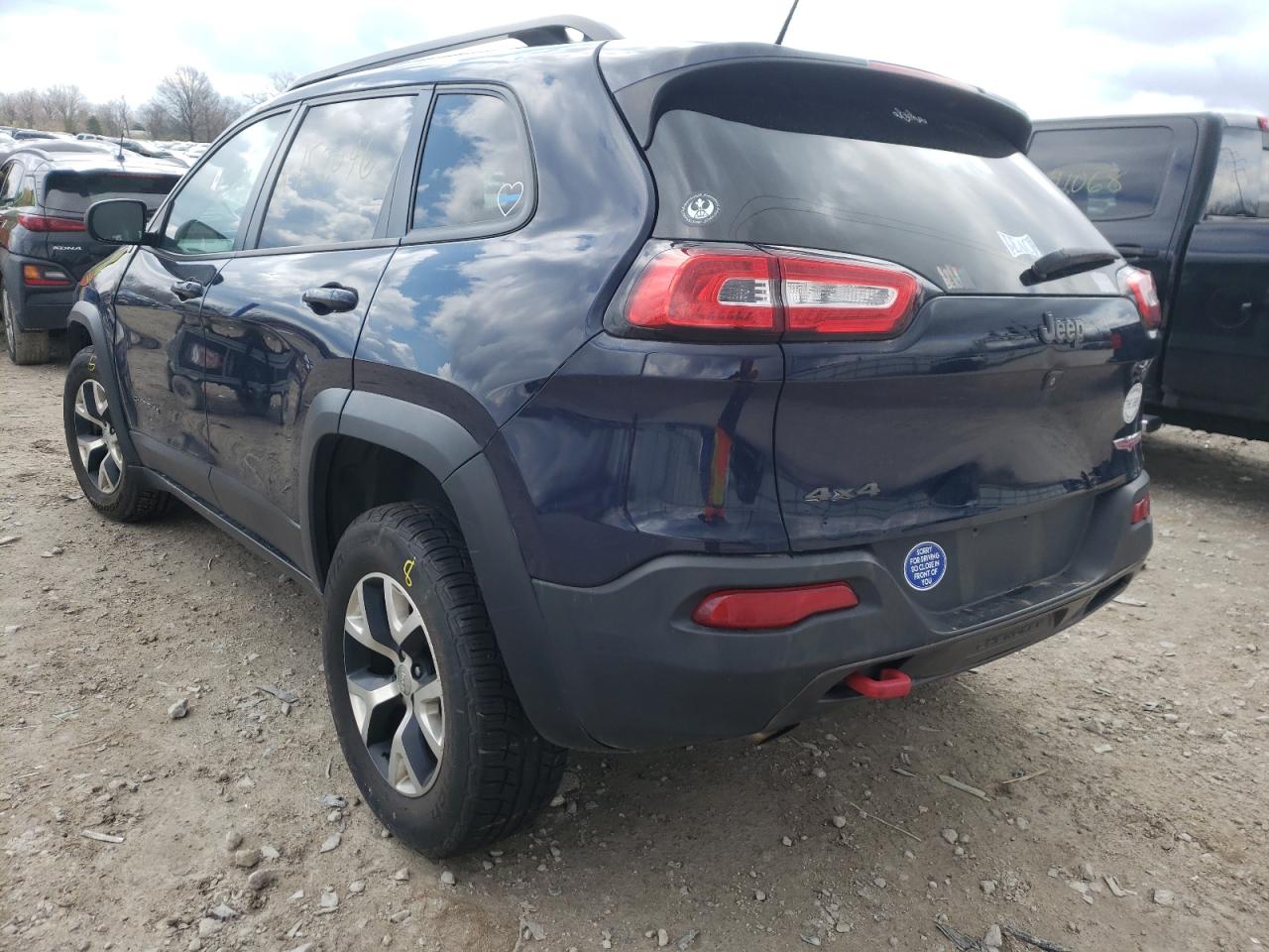 Photo 3 from auction – 2015 JEEP CHEROKEE T with VIN 1C4PJMBBXFW583197