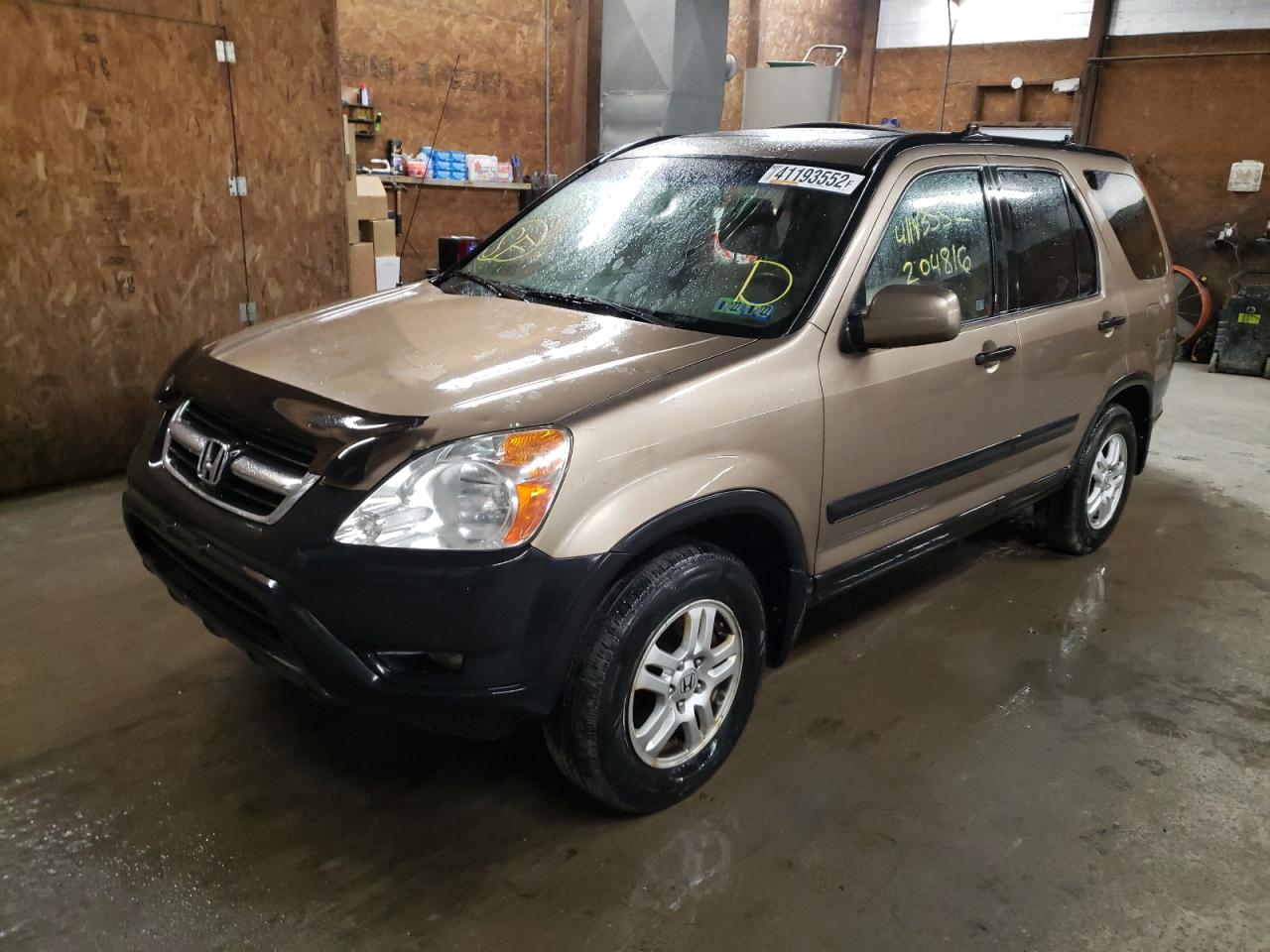 Photo 2 from auction – 2003 HONDA CR-V EX with VIN SHSRD78843U140887