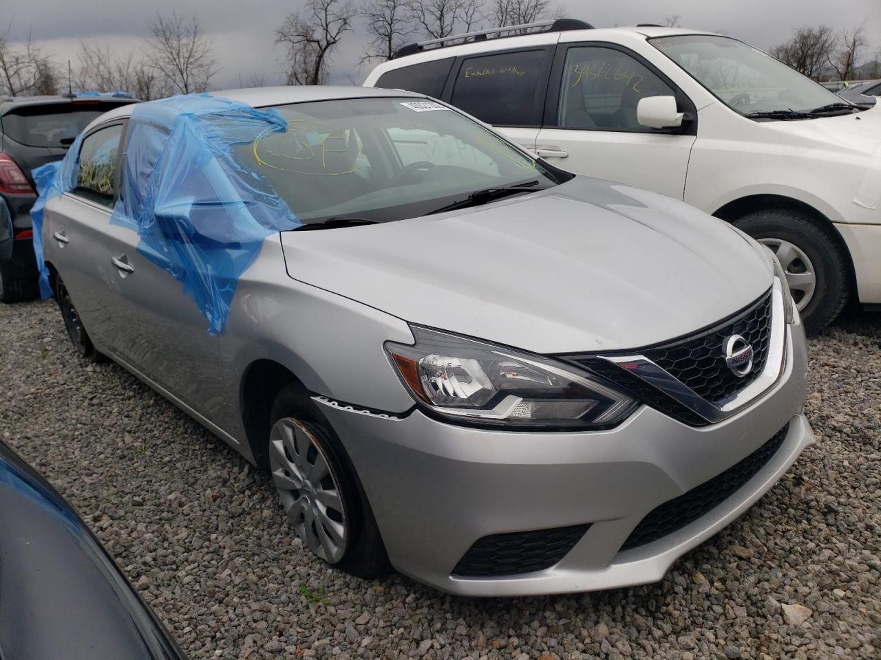 NISSAN SENTRA S 2016 with VIN 3N1AB7AP1GY215084 - Photo from auction
