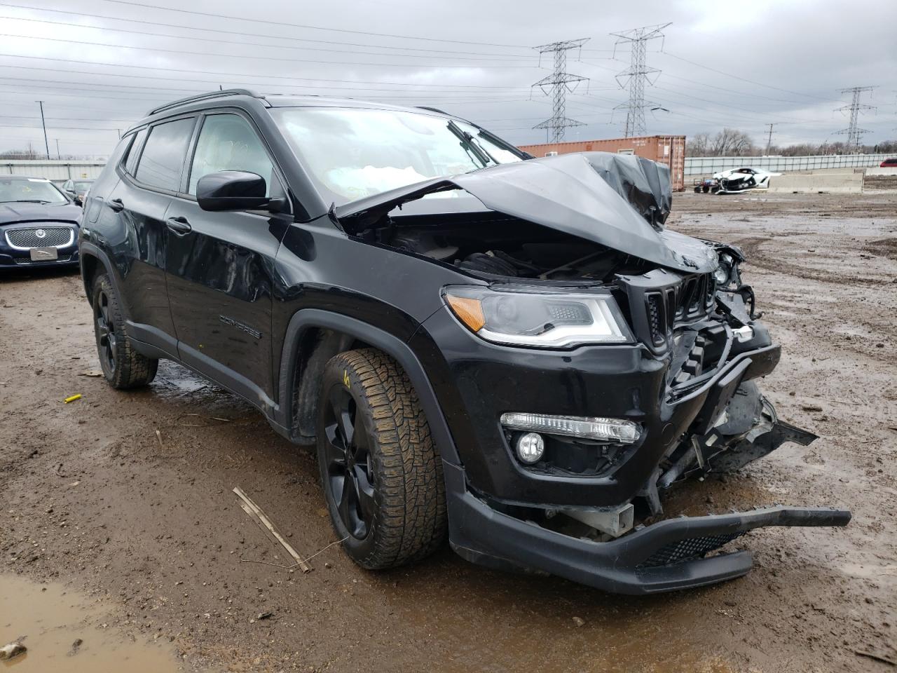 JEEP COMPASS LA 2019 with VIN 3C4NJDBB1KT665732 - Photo from auction