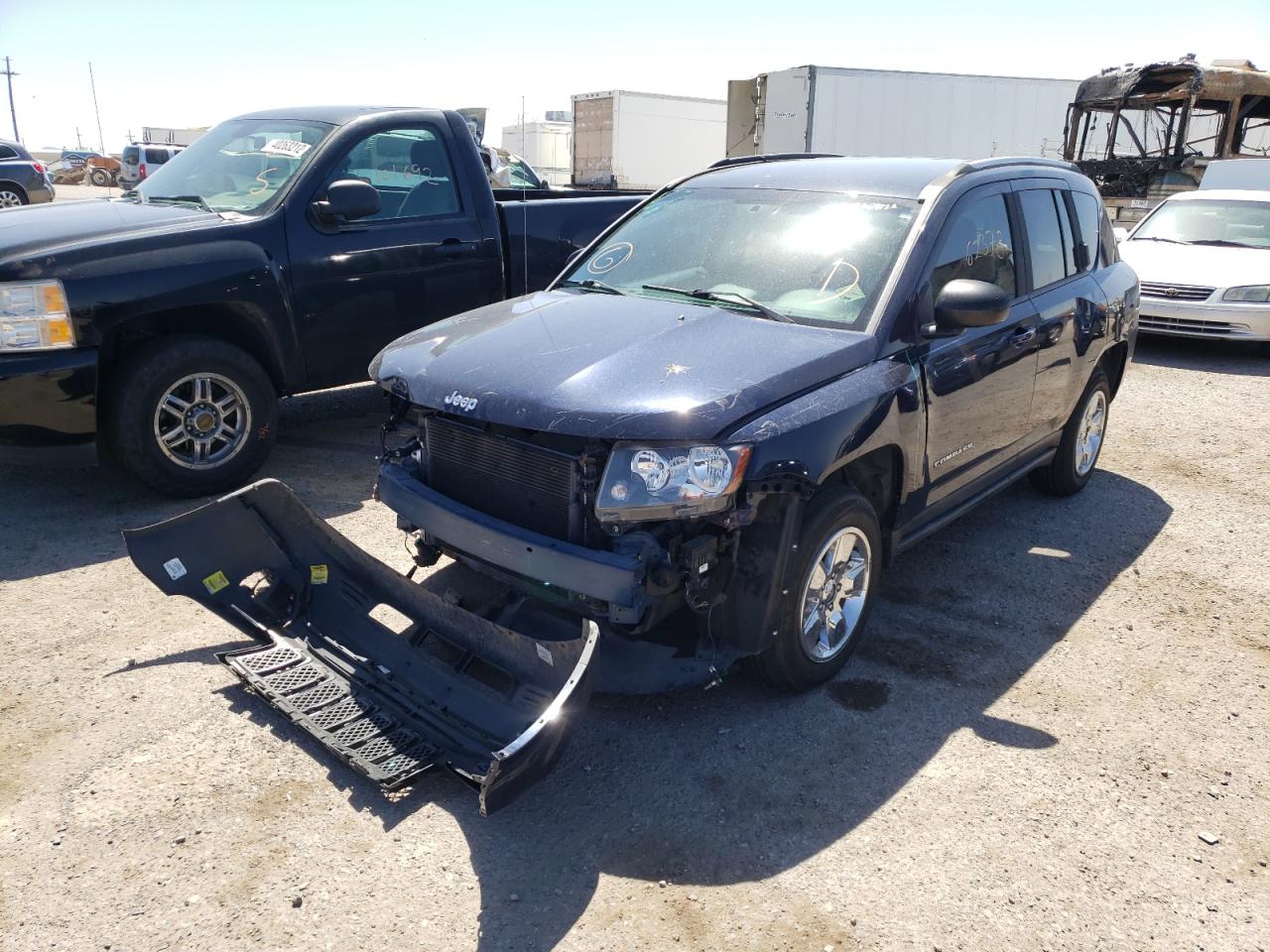 Photo 2 from auction – 2016 JEEP COMPASS SP with VIN 1C4NJCBB0GD748298