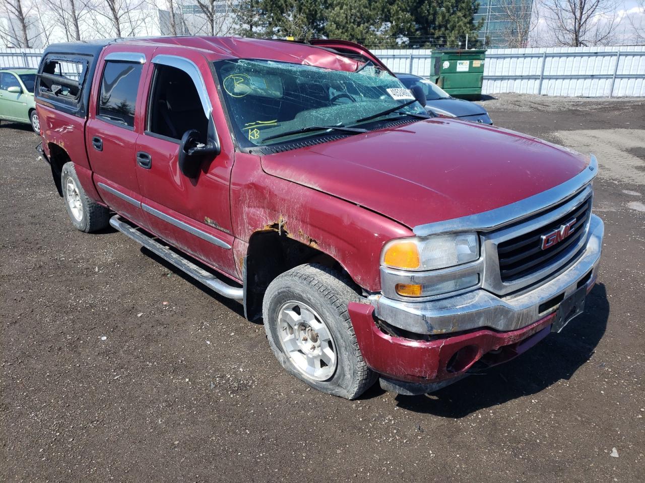GMC NEW SIERRA 2005 with VIN 2GTEK13T651376306 - Photo from auction