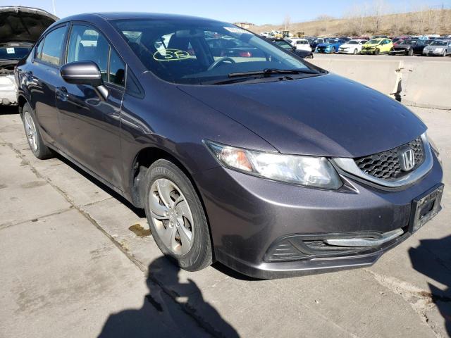HONDA CIVIC LX 2015 with VIN 19XFB2F54FE092121 - Photo from auction