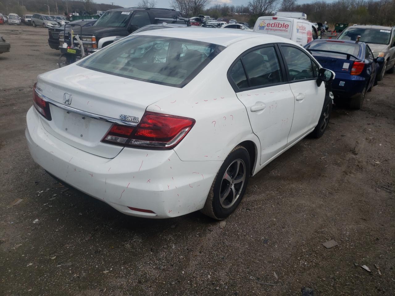 Photo 4 from auction – 2015 HONDA CIVIC SE with VIN 19XFB2F73FE230569