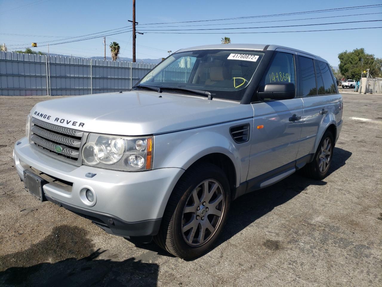 Photo 2 from auction – 2007 LAND ROVER RANGE ROVE with VIN SALSK25457A114079