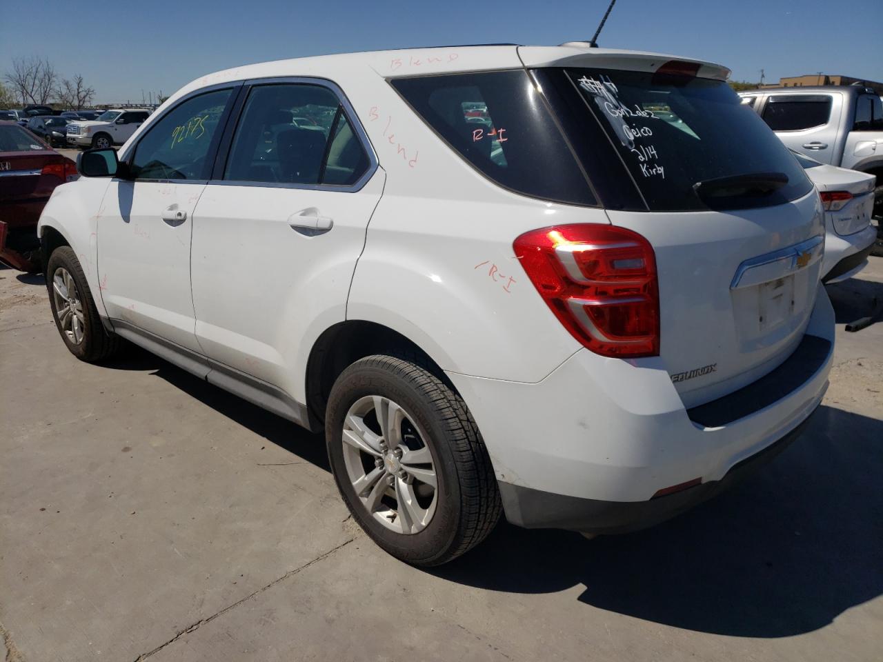 Photo 3 from auction – 2017 CHEVROLET EQUINOX LS with VIN 2GNALBEK4H1535762