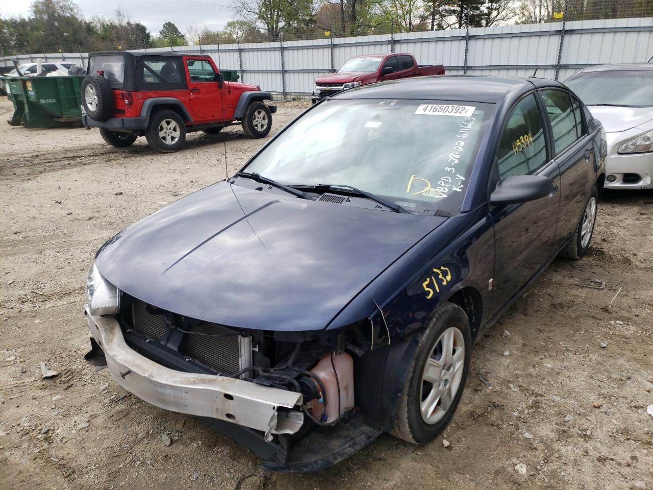 Photo 2 from auction – 2007 SATURN ION LEVEL with VIN 1G8AJ55F37Z119592