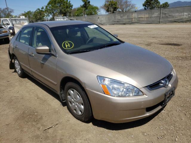 Photo 1 from auction – 2004 HONDA ACCORD LX with VIN JHMCM563X4C031405