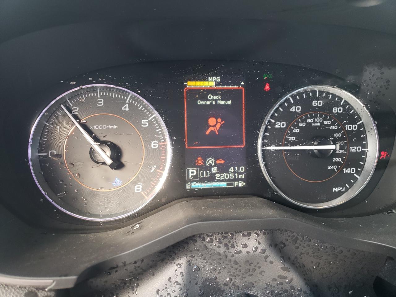 Photo 8 from auction – 2021 SUBARU CROSSTREK with VIN JF2GTHNCXM8277321