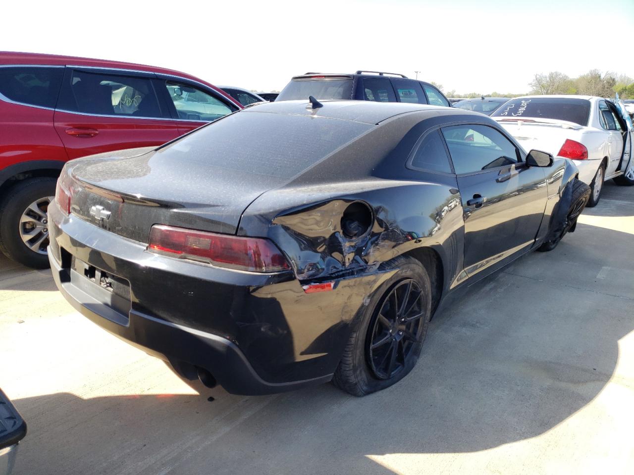 Photo 4 from auction – 2014 CHEVROLET CAMARO LS with VIN 2G1FA1E38E9263178