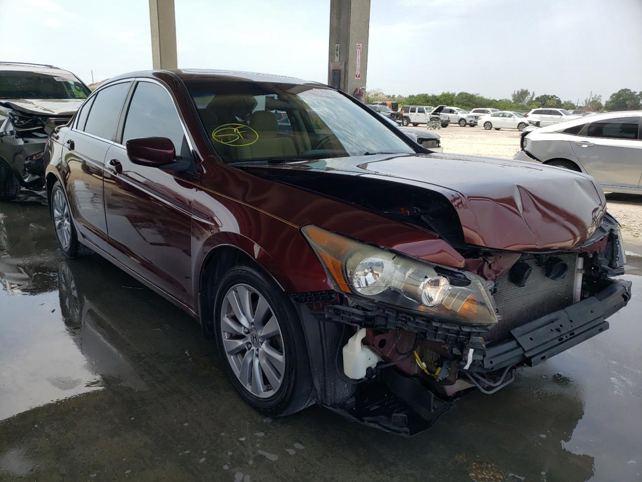 HONDA ACCORD EX 2011 with VIN 1HGCP2F79BA020724 - Photo from auction