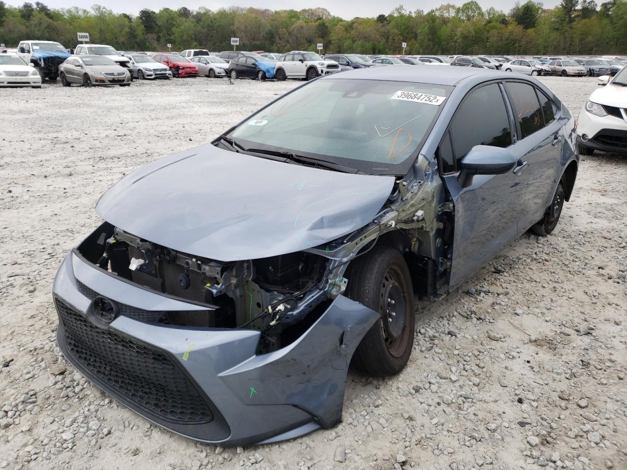 Photo 2 from auction – 2020 TOYOTA COROLLA LE with VIN 5YFEPRAE8LP095756