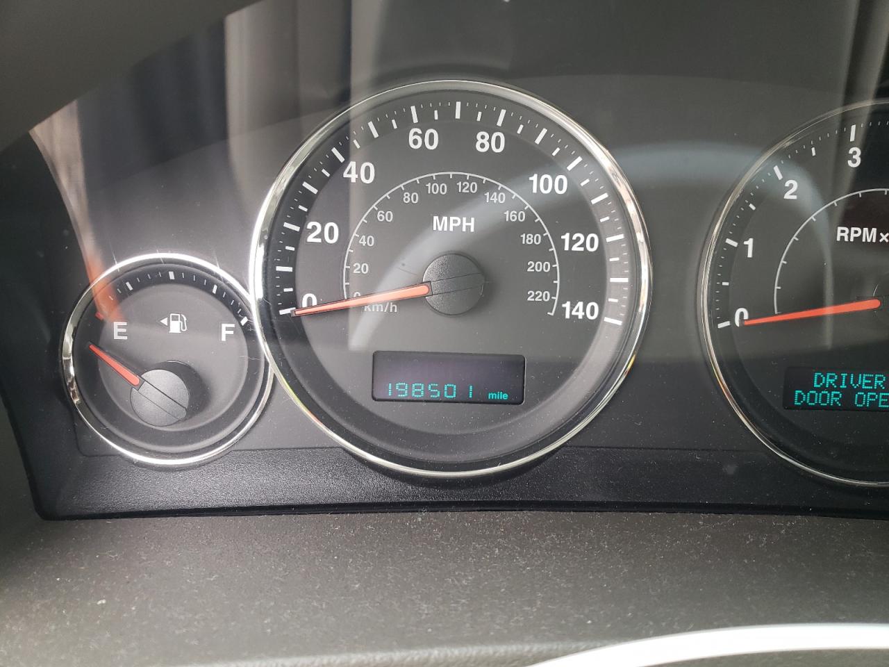 Photo 8 from auction – 2007 JEEP GRAND CHER with VIN 1J8HR58P07C543650