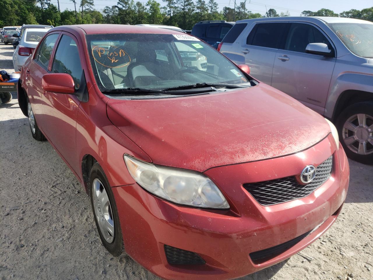 TOYOTA COROLA 2010 with VIN JTDBU4EE3AJ067499 - Photo from auction