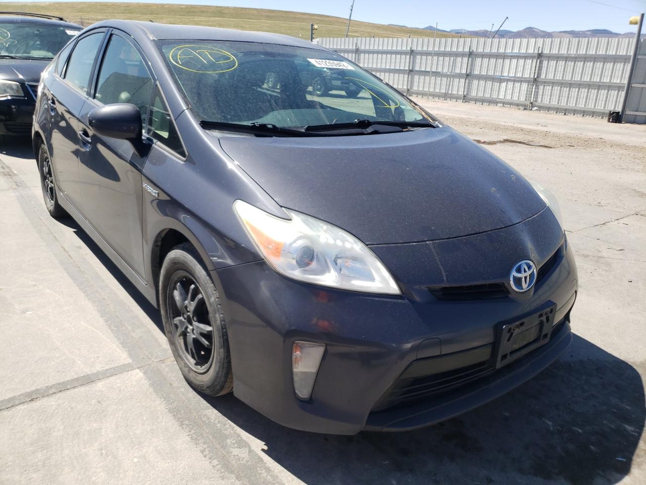 TOYOTA PRIUS 2012 with VIN JTDKN3DU2C1483546 - Photo from auction