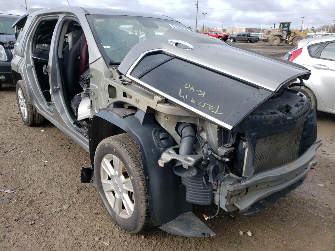 GMC TERRAIN SL 2012 with VIN 2GKALMEK0C6236192 - Photo from auction