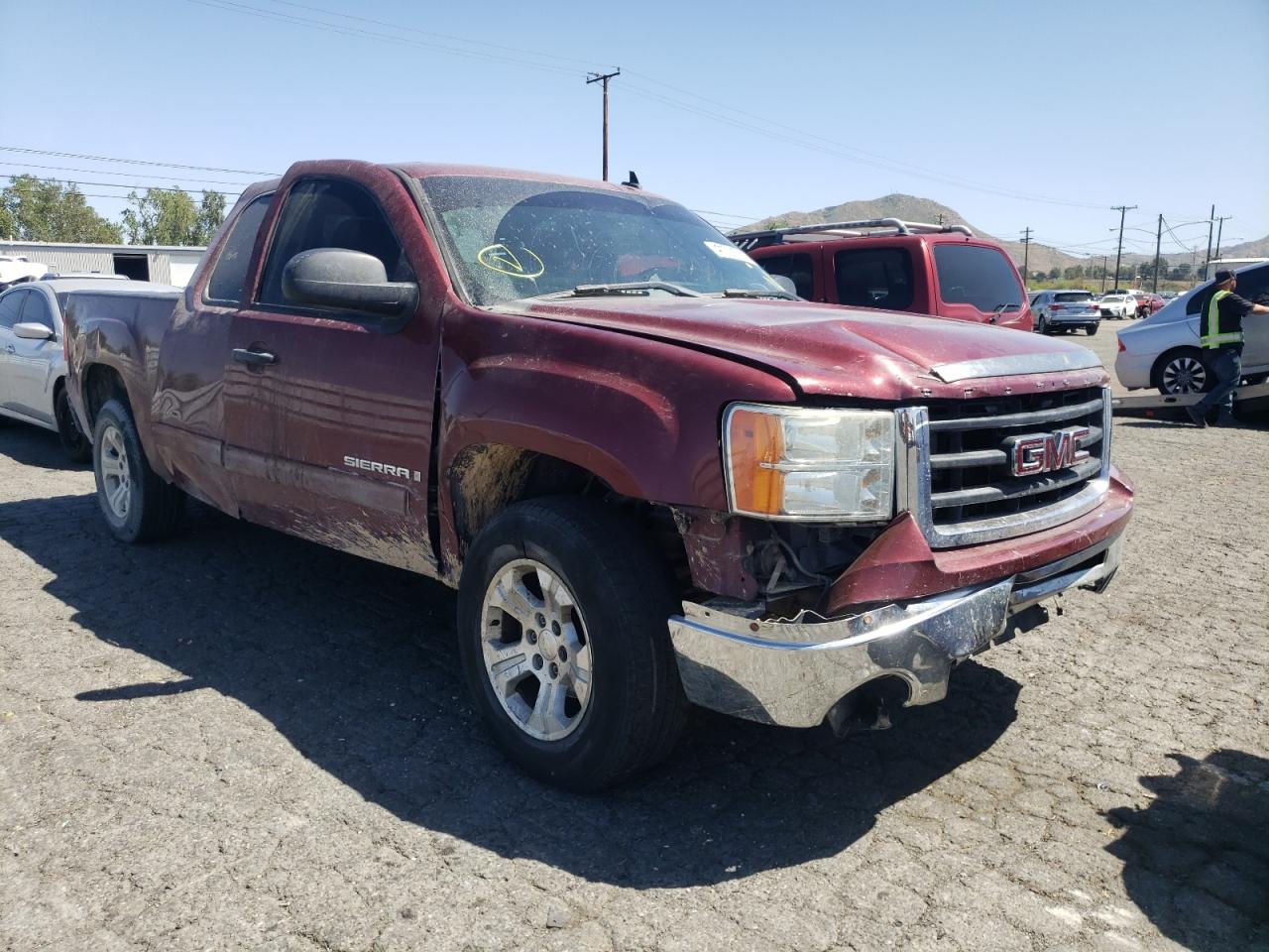 GMC SIERRA C15 2009 with VIN 1GTEC19089Z241030 - Photo from auction
