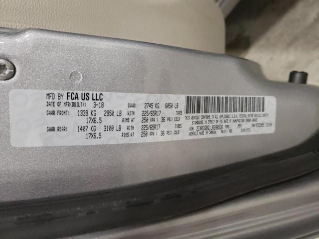 Photo 10 from auction – 2018 DODGE GRAND CARA with VIN 2C4RDGBG1JR288536
