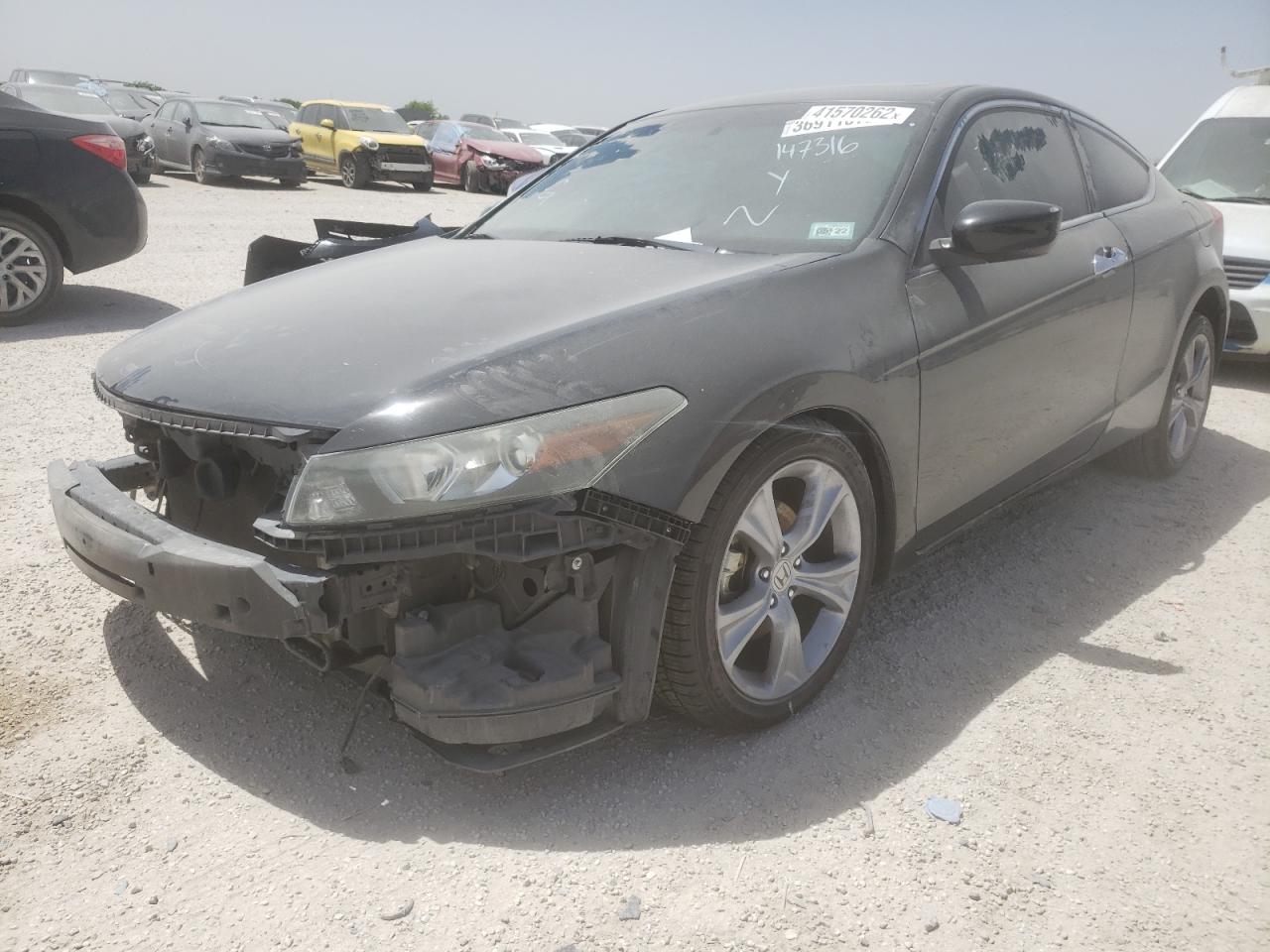 Photo 2 from auction – 2012 HONDA ACCORD EXL with VIN 1HGCS2B88CA010944