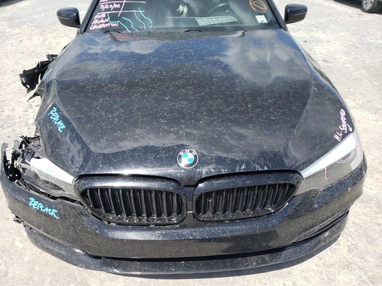 Photo 7 from auction – 2017 BMW 530 I with VIN WBAJA5C37HG895751