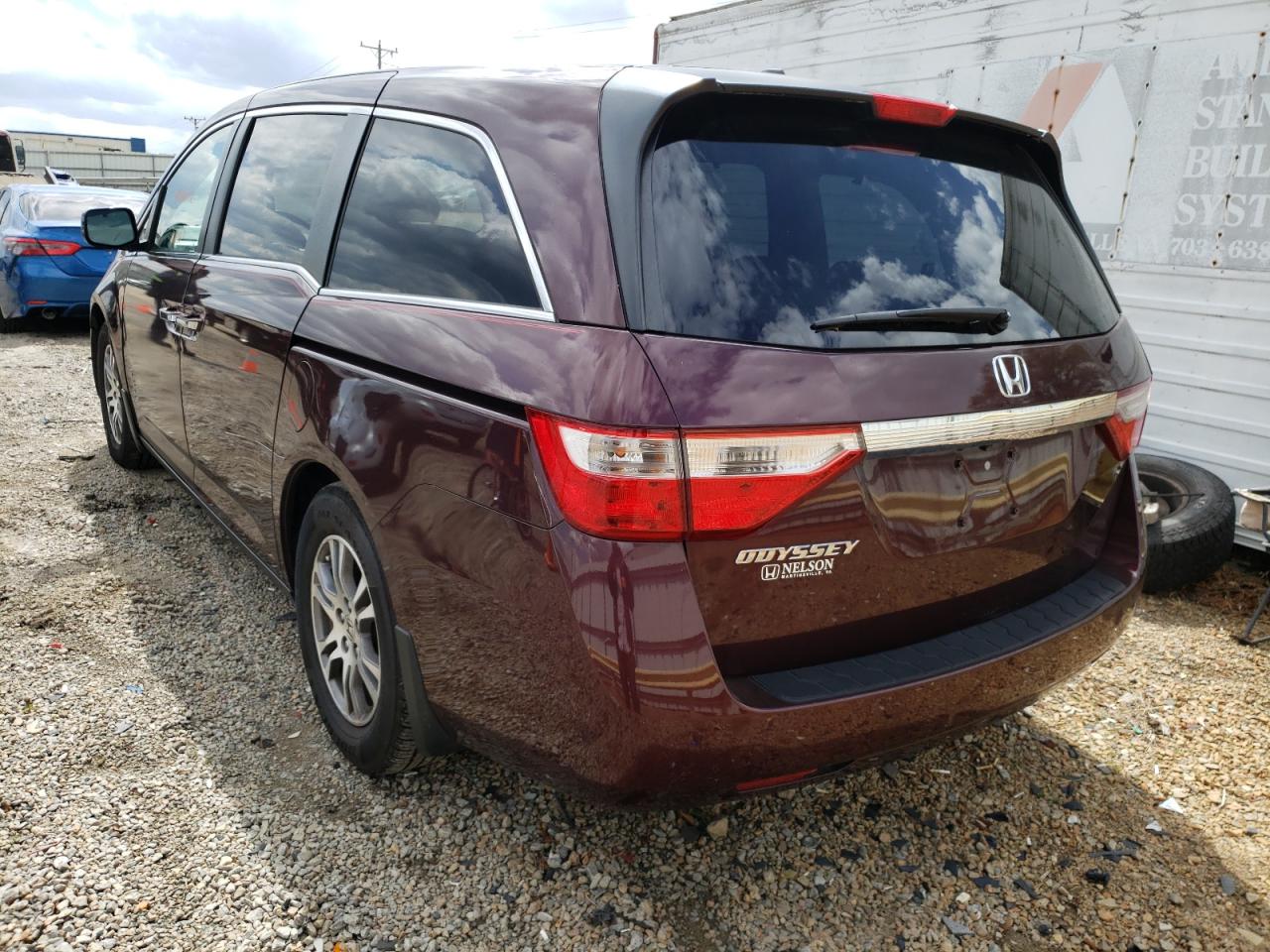 Photo 3 from auction – 2011 HONDA ODYSSEY EX with VIN 5FNRL5H64BB022530