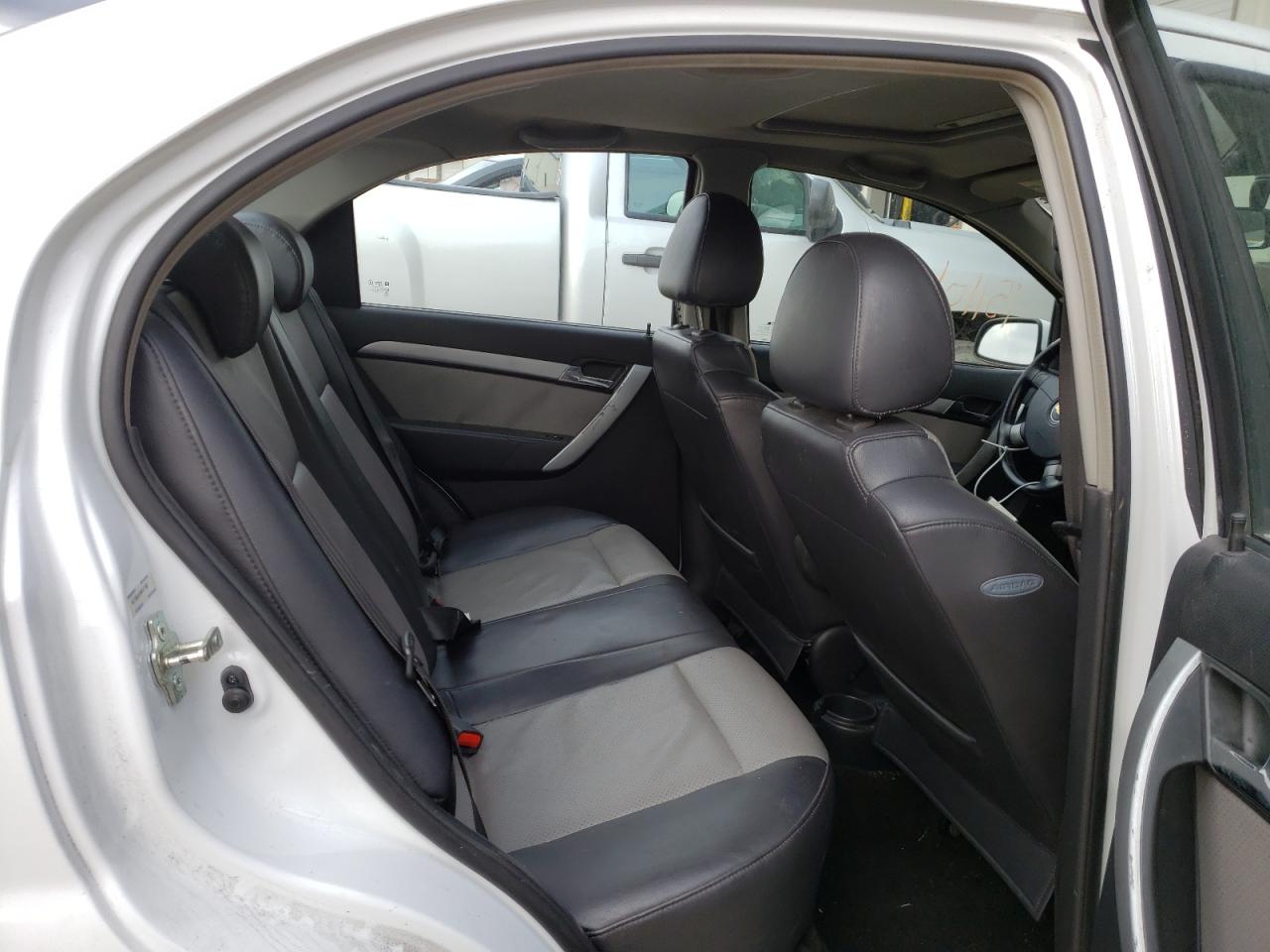 Photo 6 from auction – 2011 CHEVROLET AVEO LT with VIN KL1TG5DEXBB117160