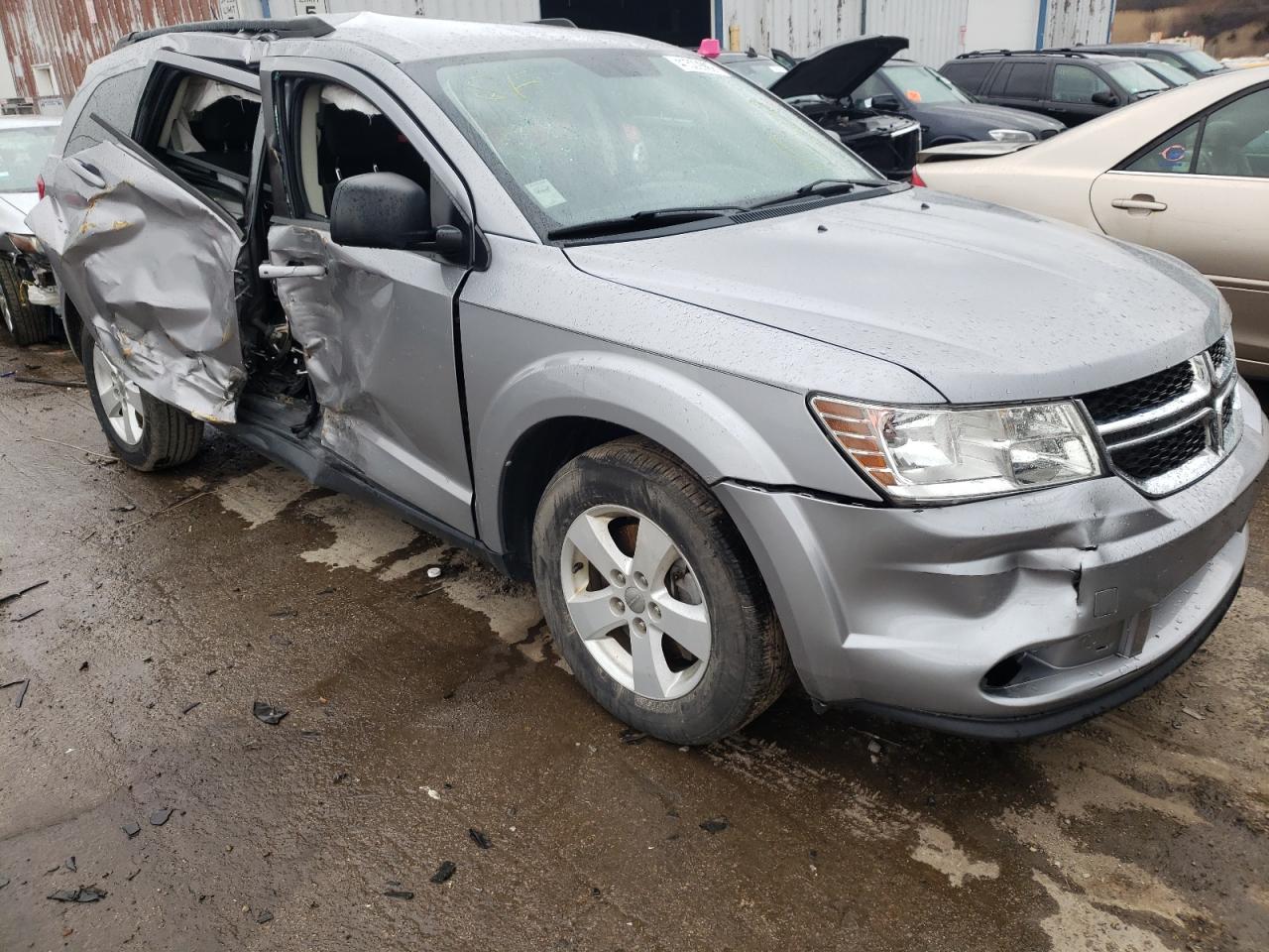 DODGE JOURNEY SE 2016 with VIN 3C4PDCABXGT182257 - Photo from auction