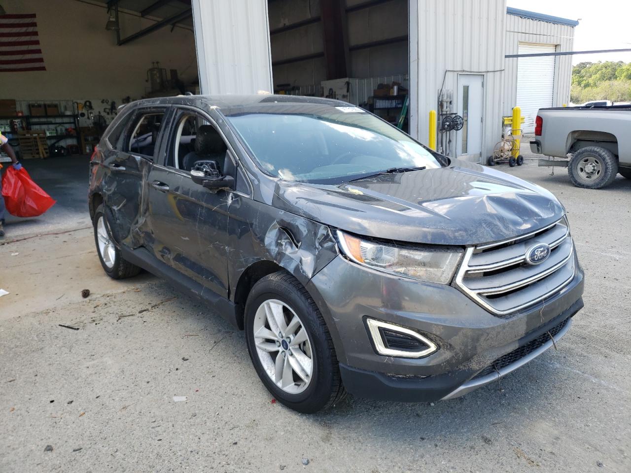 FORD EDGE SEL 2017 with VIN 2FMPK3J80HBB40618 - Photo from auction