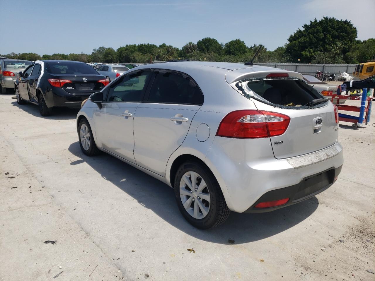 Photo 3 from auction – 2013 KIA RIO EX with VIN KNADN5A3XD6112524