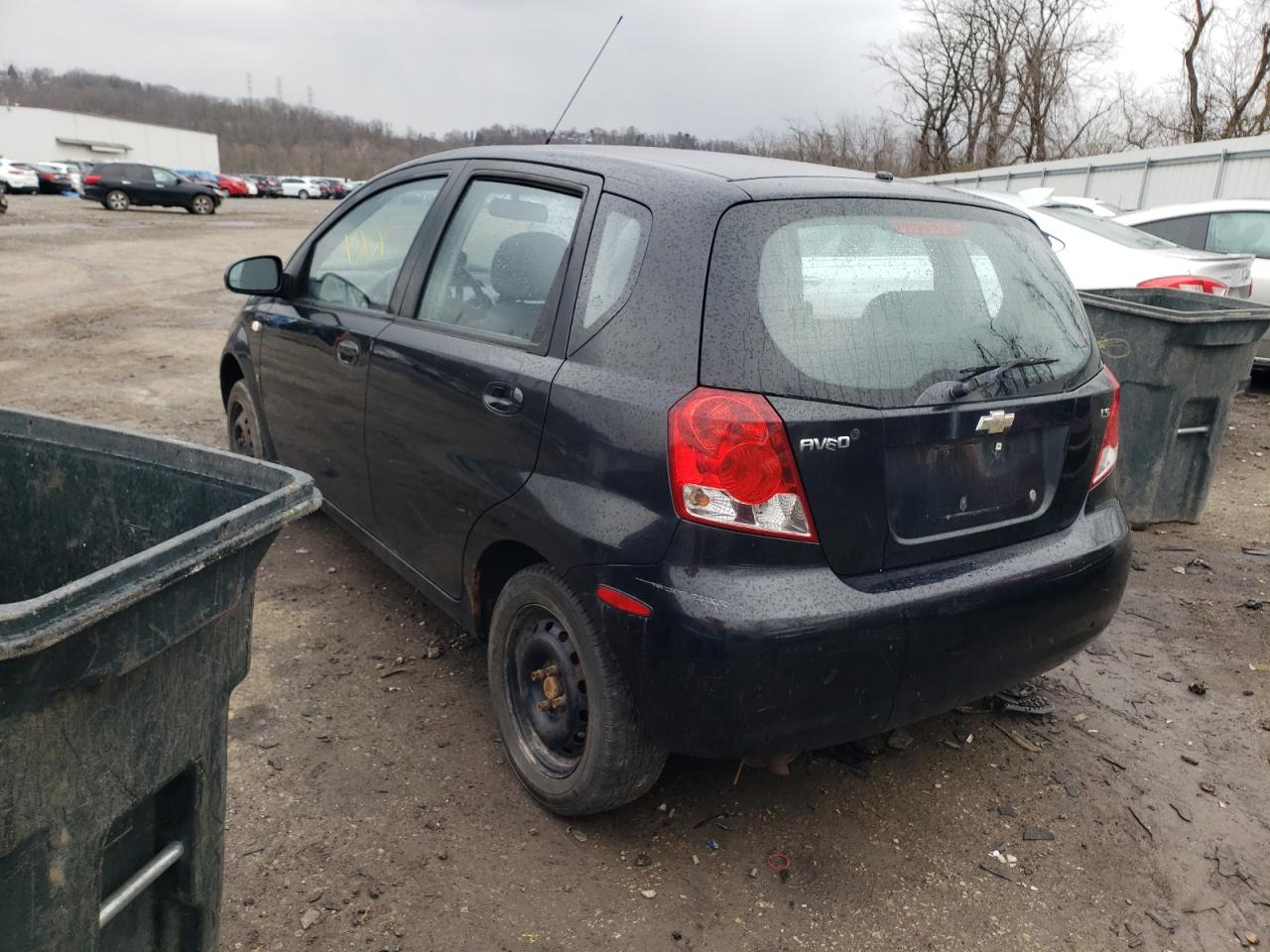 Photo 3 from auction – 2007 CHEVROLET AVEO BASE with VIN KL1TD66637B716588