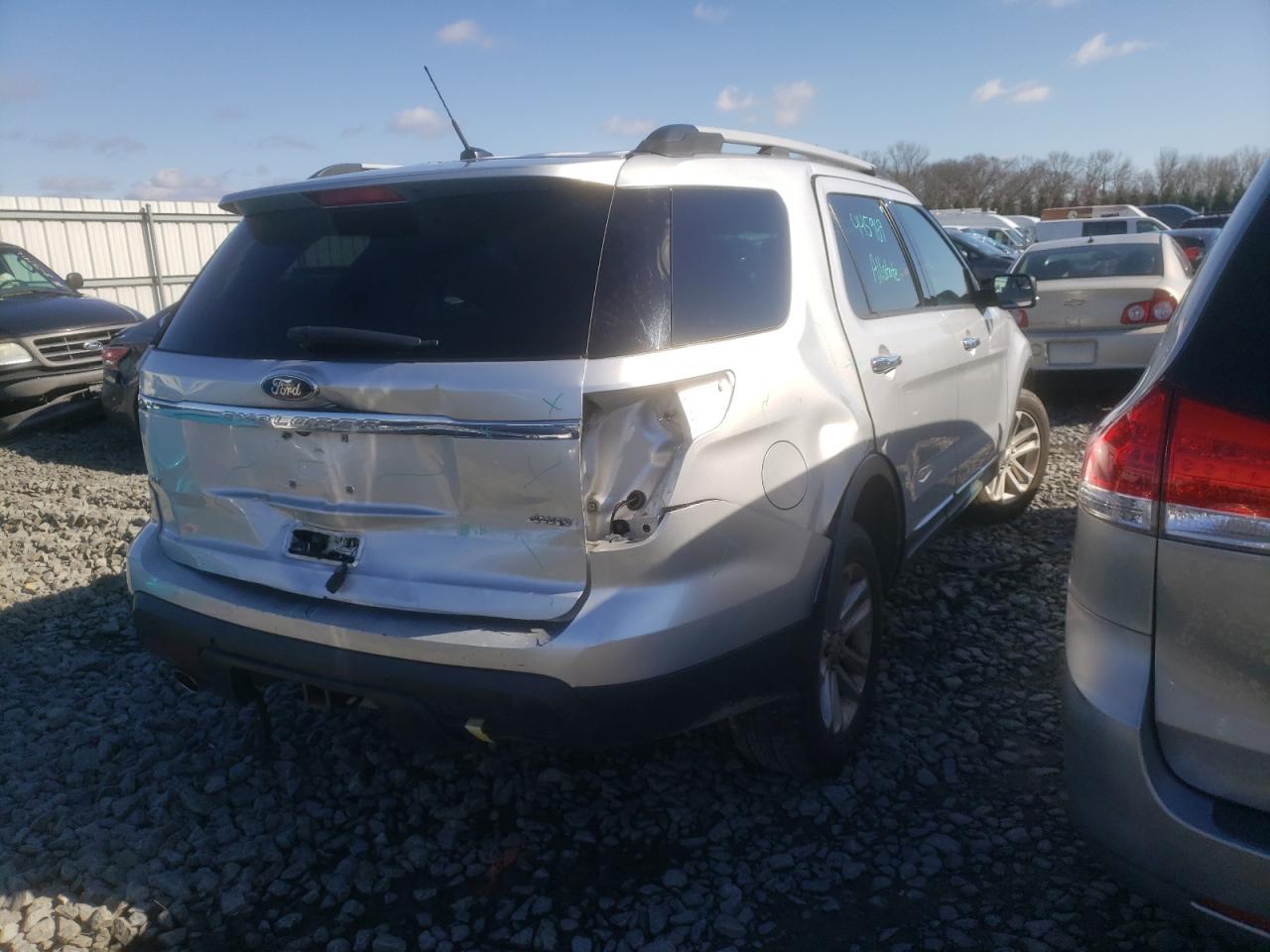 Photo 4 from auction – 2014 FORD EXPLORER X with VIN 1FM5K8D84EGB62139