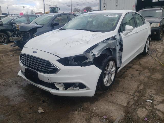 Photo 2 from auction – 2018 FORD FUSION SE with VIN 3FA6P0HD3JR227767