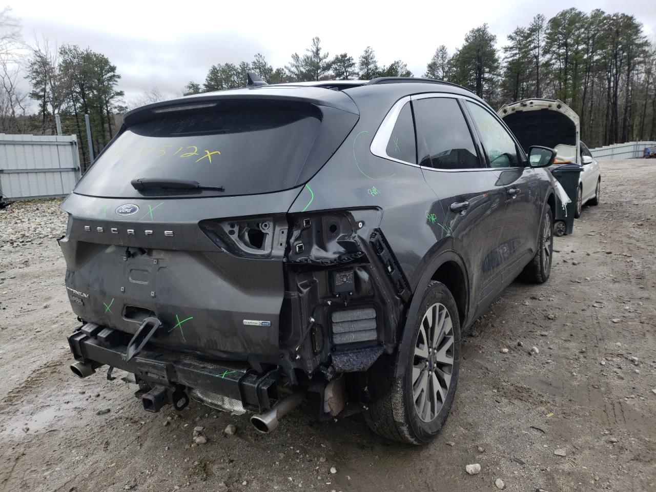 Photo 4 from auction – 2020 FORD ESCAPE TIT with VIN 1FMCU9J95LUA43602