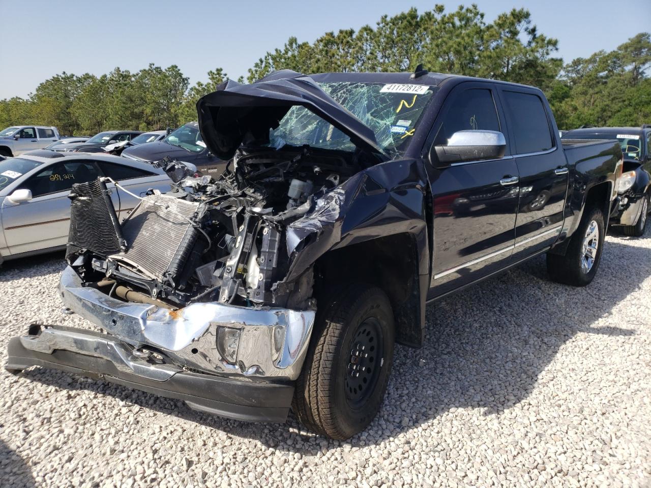 Photo 2 from auction – 2018 CHEVROLET SILVERADO with VIN 3GCUKSEC6JG329261