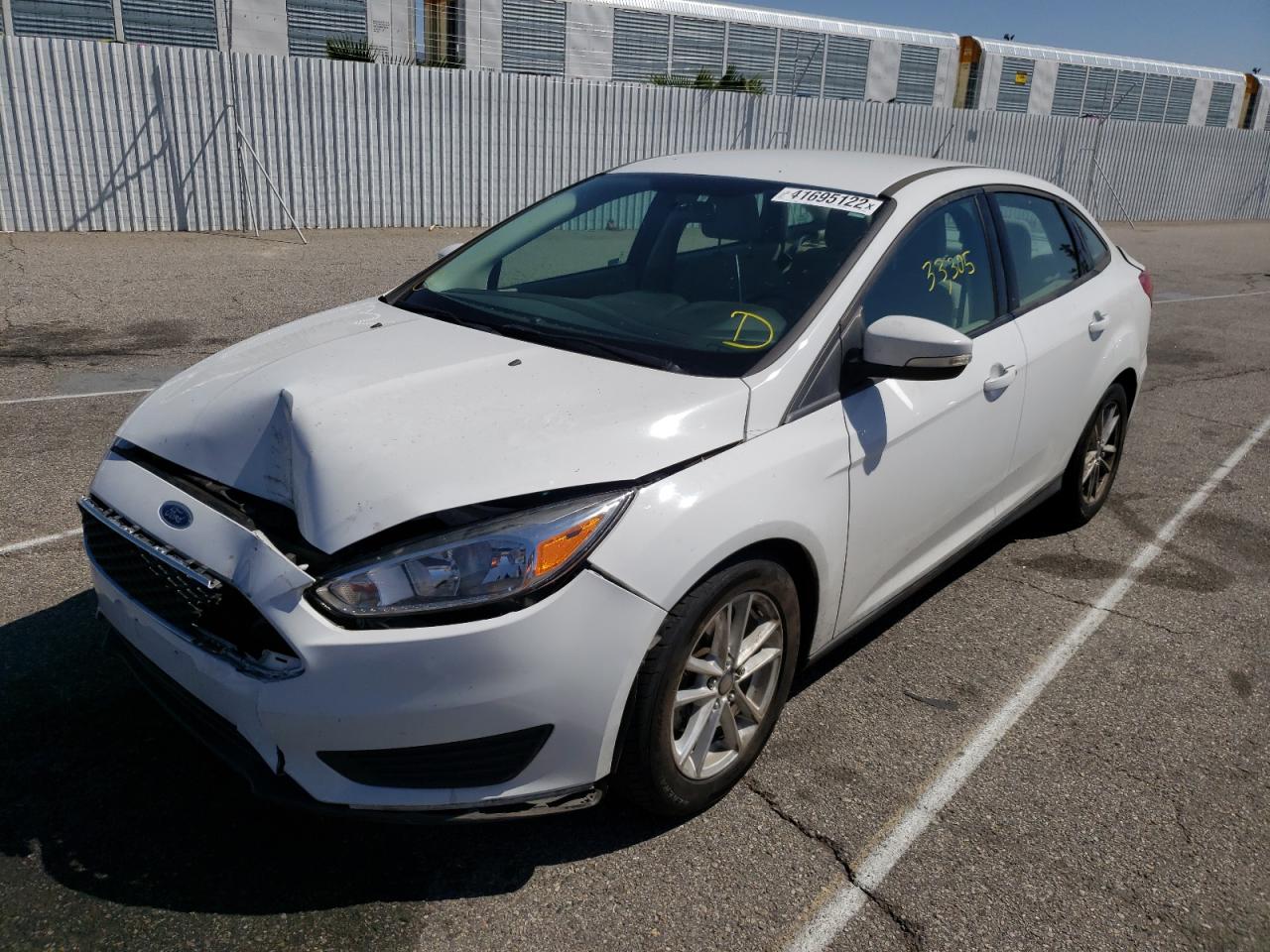 Photo 2 from auction – 2016 FORD FOCUS SE with VIN 1FADP3F21GL209480