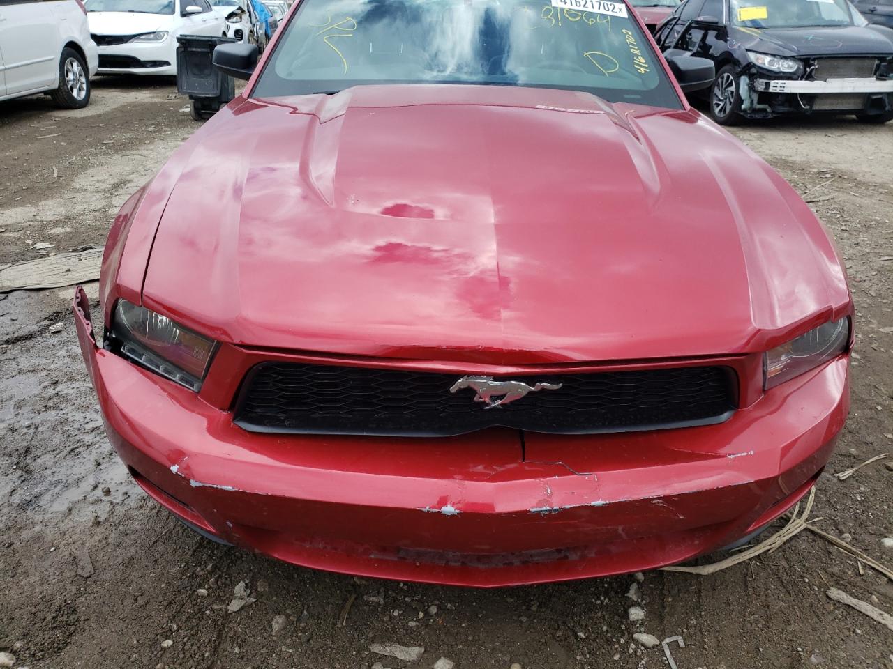 Photo 9 from auction – 2012 FORD MUSTANG with VIN 1ZVBP8AM2C5281064