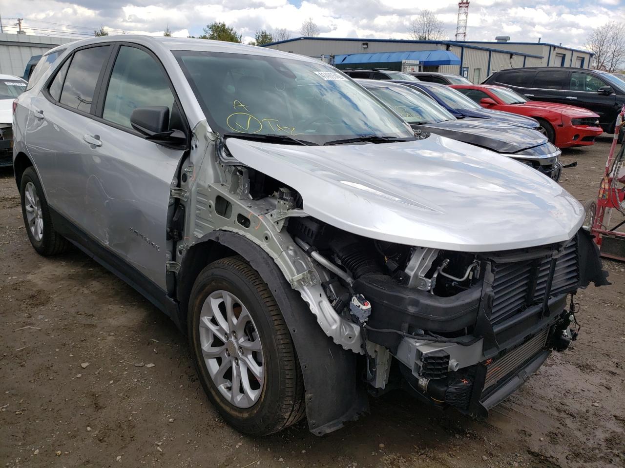 CHEVROLET EQUINOX LS 2020 with VIN 3GNAXSEV4LS641625 - Photo from auction