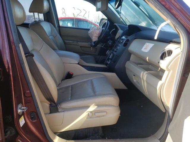 Photo 5 from auction – 2012 HONDA PILOT EXL with VIN 5FNYF4H66CB019434
