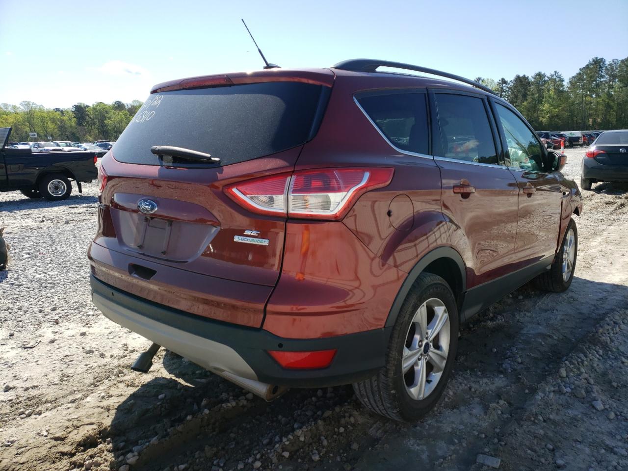 Photo 4 from auction – 2014 FORD ESCAPE SE with VIN 1FMCU0G99EUD63110