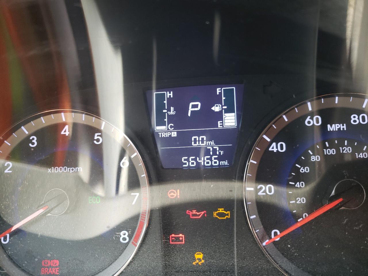 Photo 8 from auction – 2016 HYUNDAI ACCENT SE with VIN KMHCT4AE4GU110943