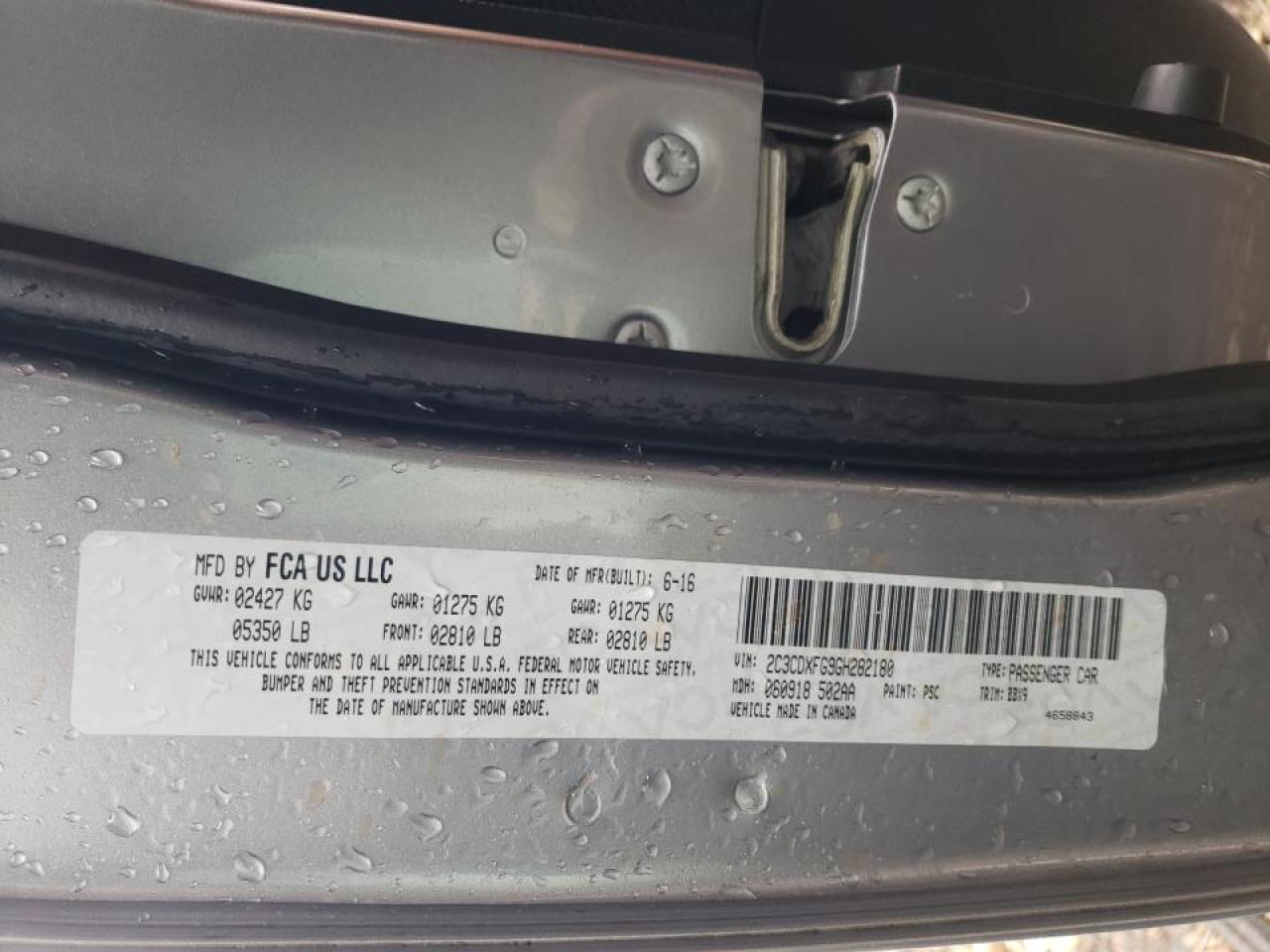 Foto 10 de la subasta – 2016 DODGE CHARGER SE con VIN 2C3CDXFG9GH282180