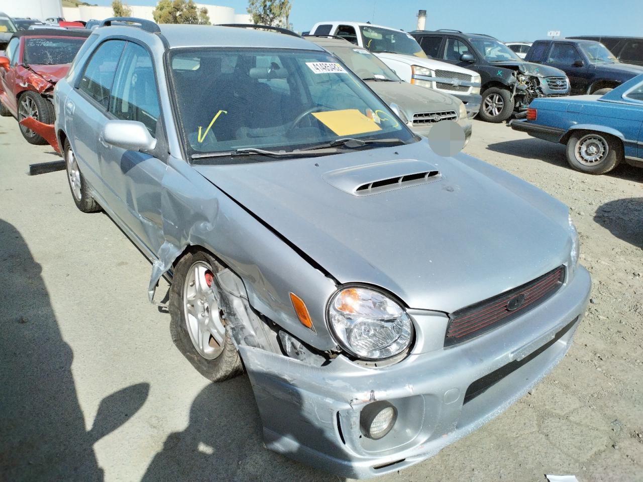 SUBARU IMPREZA WR 2002 with VIN JF1GG29672H810605 - Photo from auction