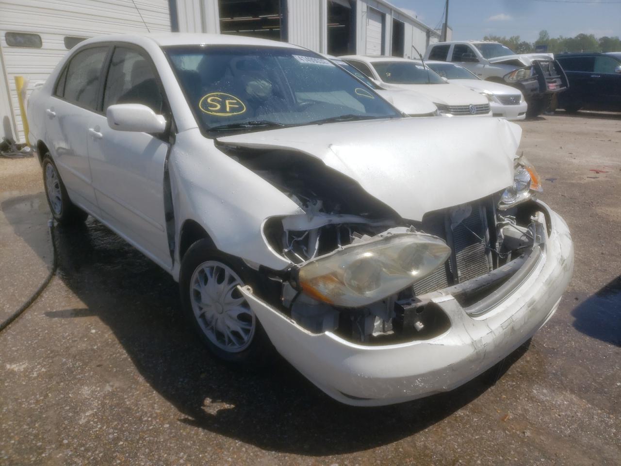 TOYOTA COROLLA CE 2004 with VIN 2T1BR32E24C276300 - Photo from auction