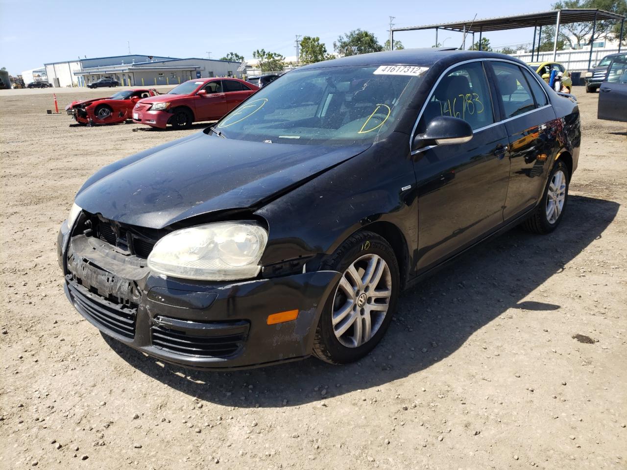 Photo 2 from auction – 2007 VOLKSWAGEN JETTA with VIN 3VWEG71K07M068202
